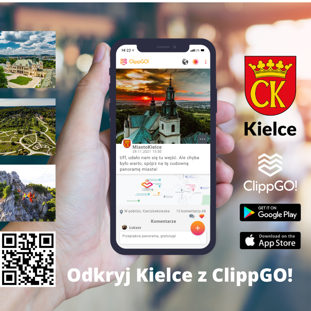 Odkryj Kielce z&nbsp;ClippGO!