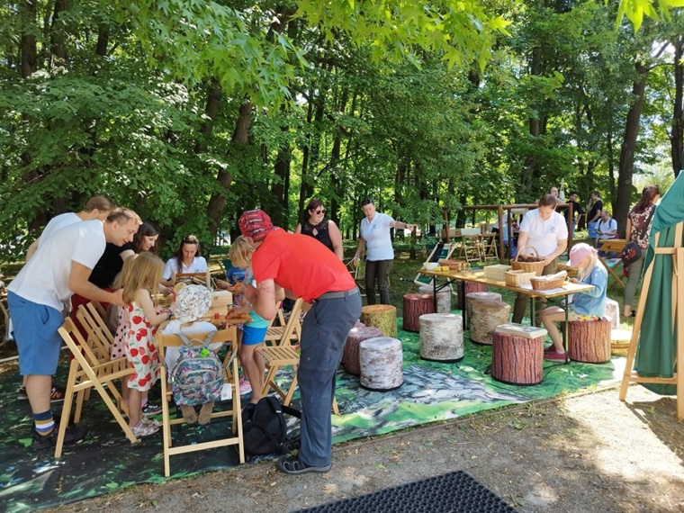 2Leśnicy na&nbsp;Pikniku Naukowym w&nbsp;Warszawie fot. Edyt Nowicka 6