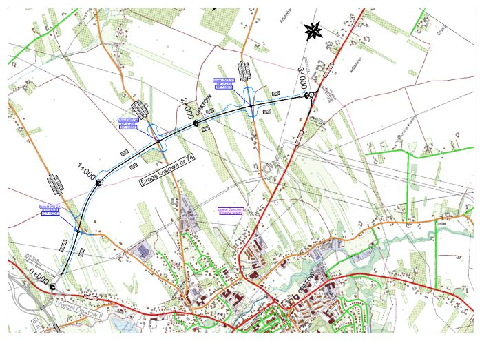 DK74 Łącznik do&nbsp;obw. Opatowa