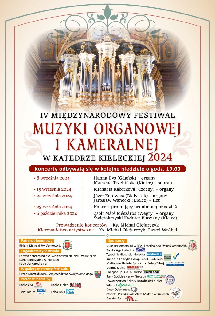 Festiwal muzyki organowej 2024