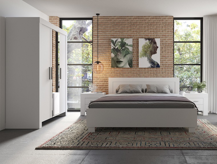 biale meble w&nbsp;sypialni